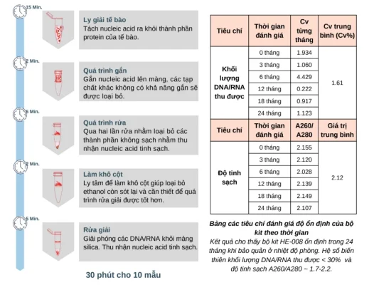 Bộ kit tách chiết DNA Viral